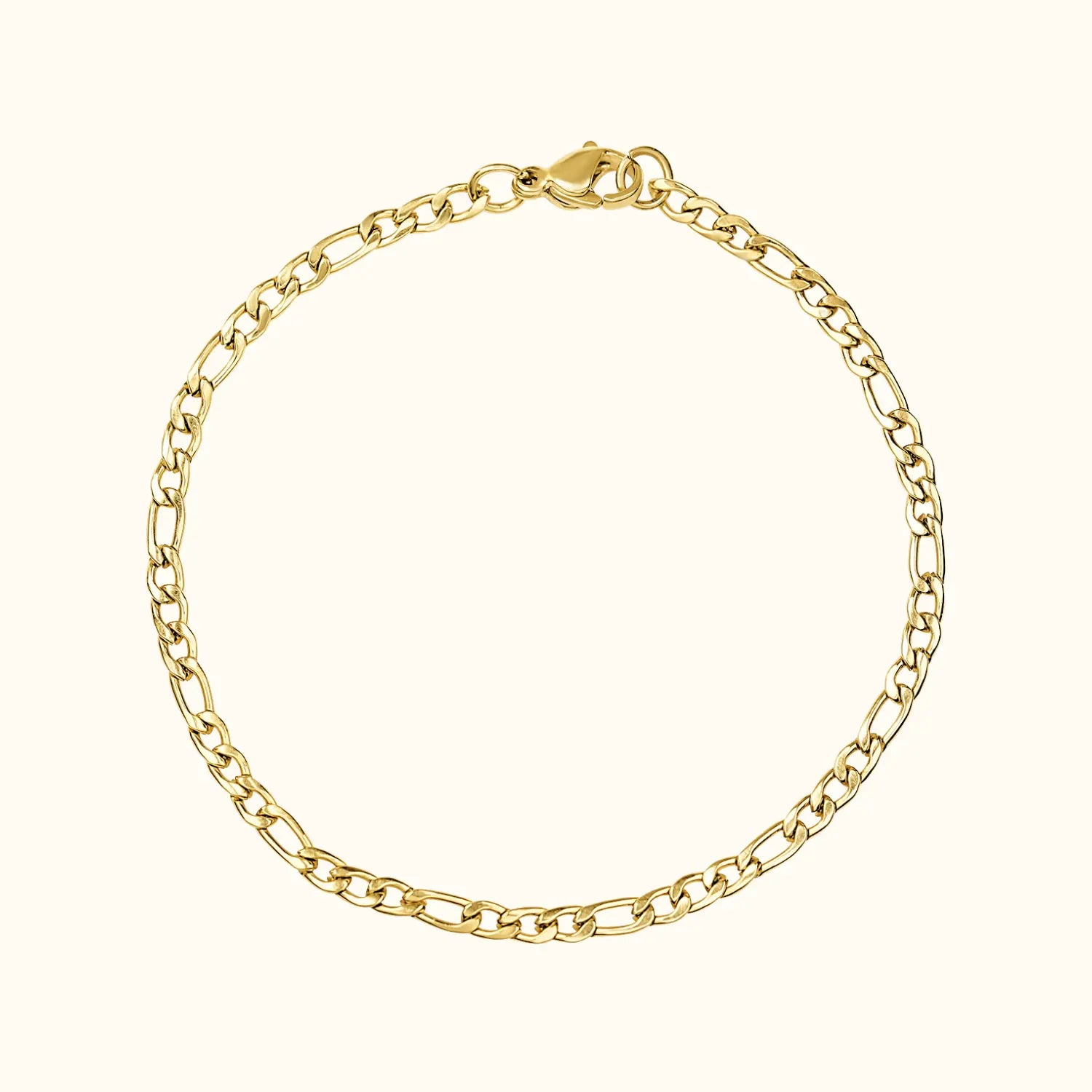 Figaro chain bracelet