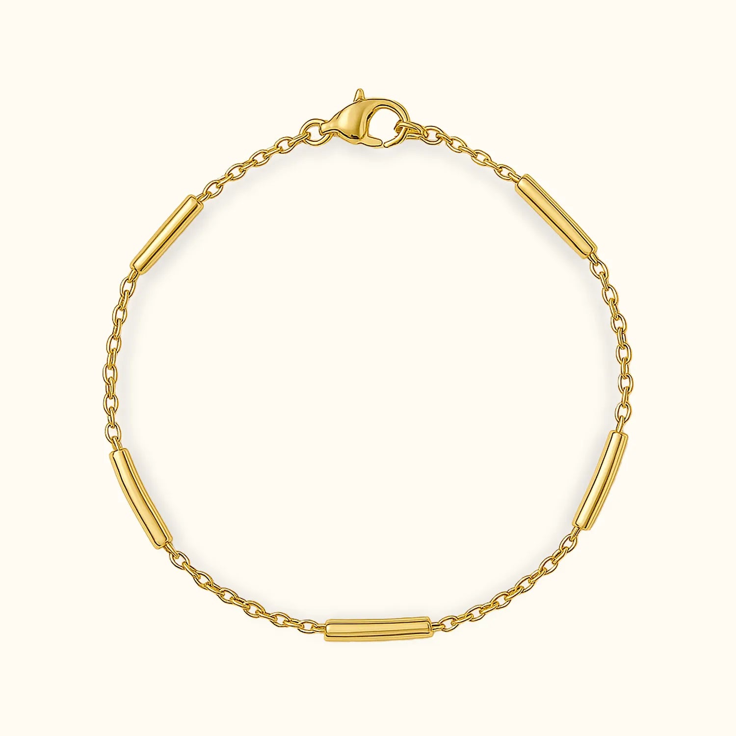 Bar chain bracelet