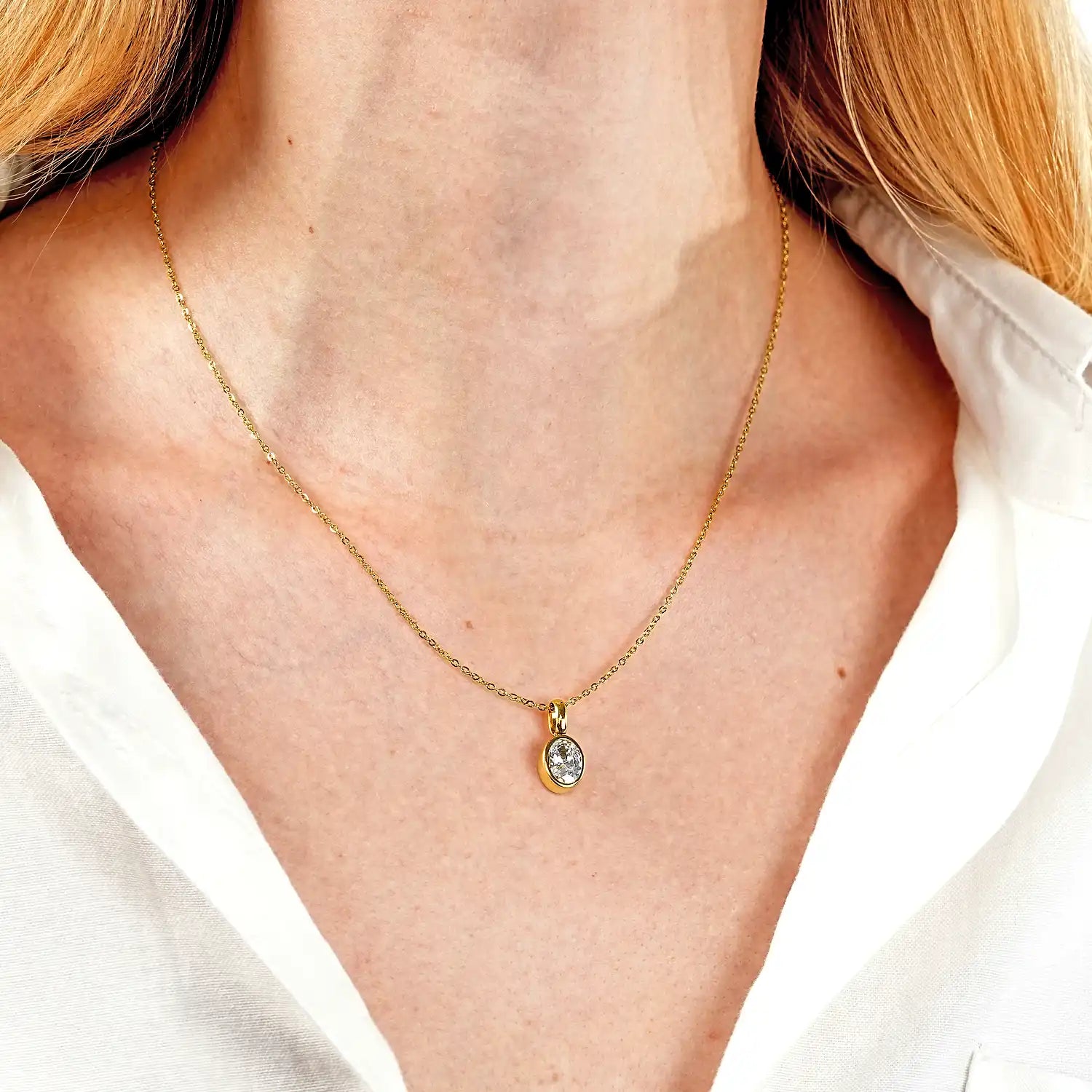 Lustre Pendant Necklace