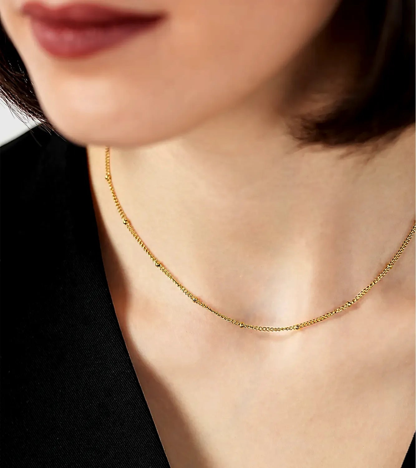 Pebble Chain Necklace