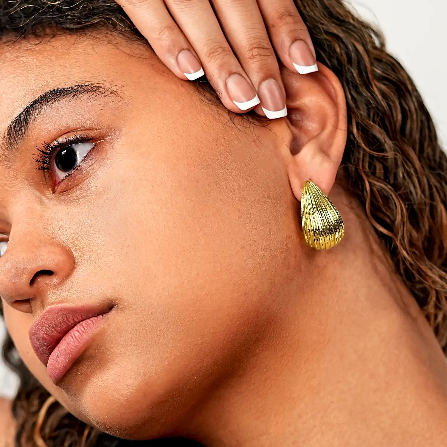 Ripple Drop Earrings