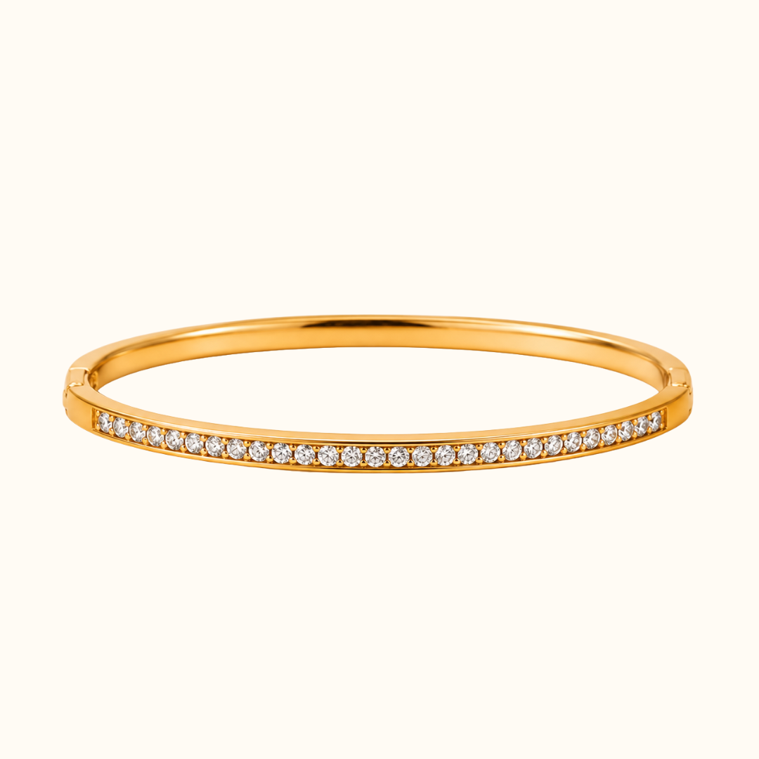 Crystal Line Bangle