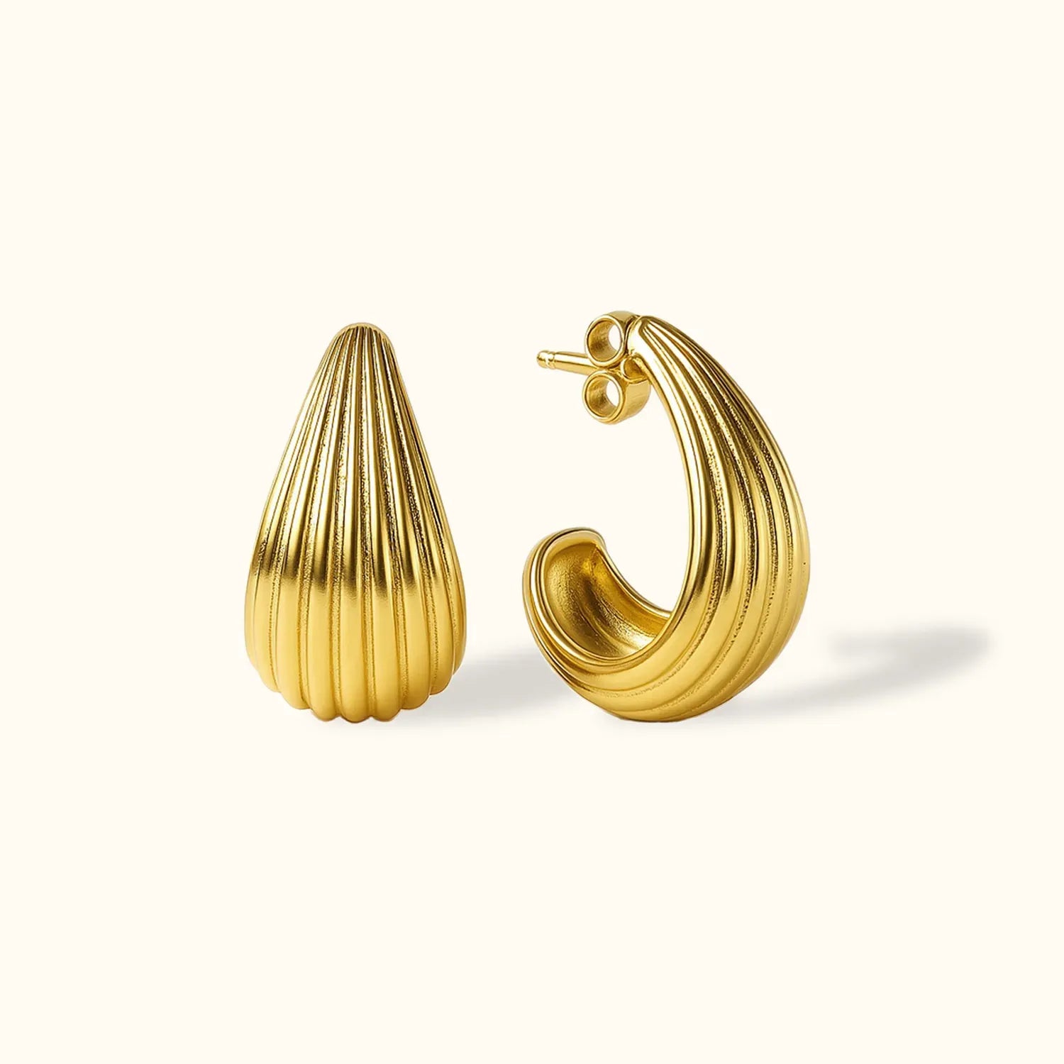 Ripple Drop Earrings