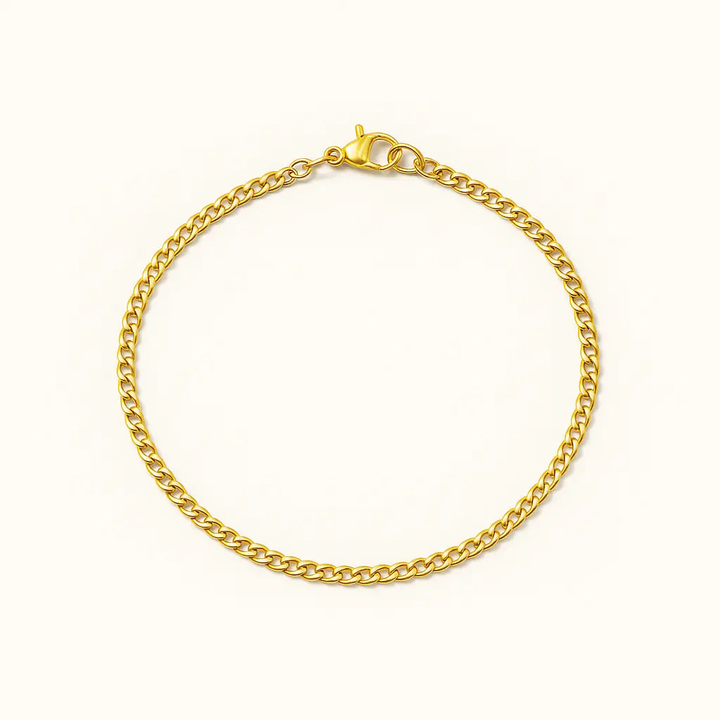 Curb chain bracelet