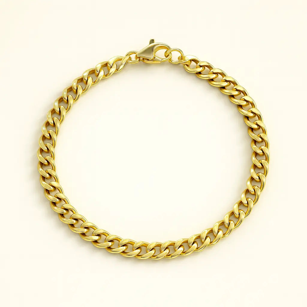 Curb chain bracelet