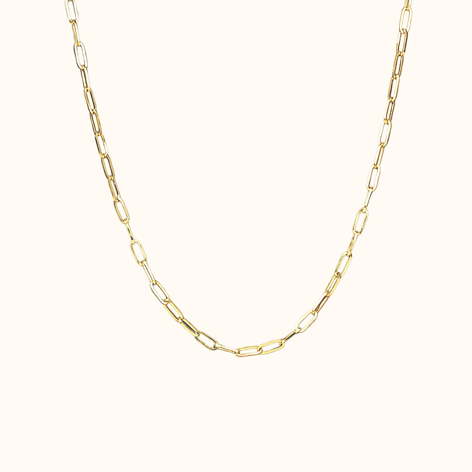 Paperclip Chain Necklace
