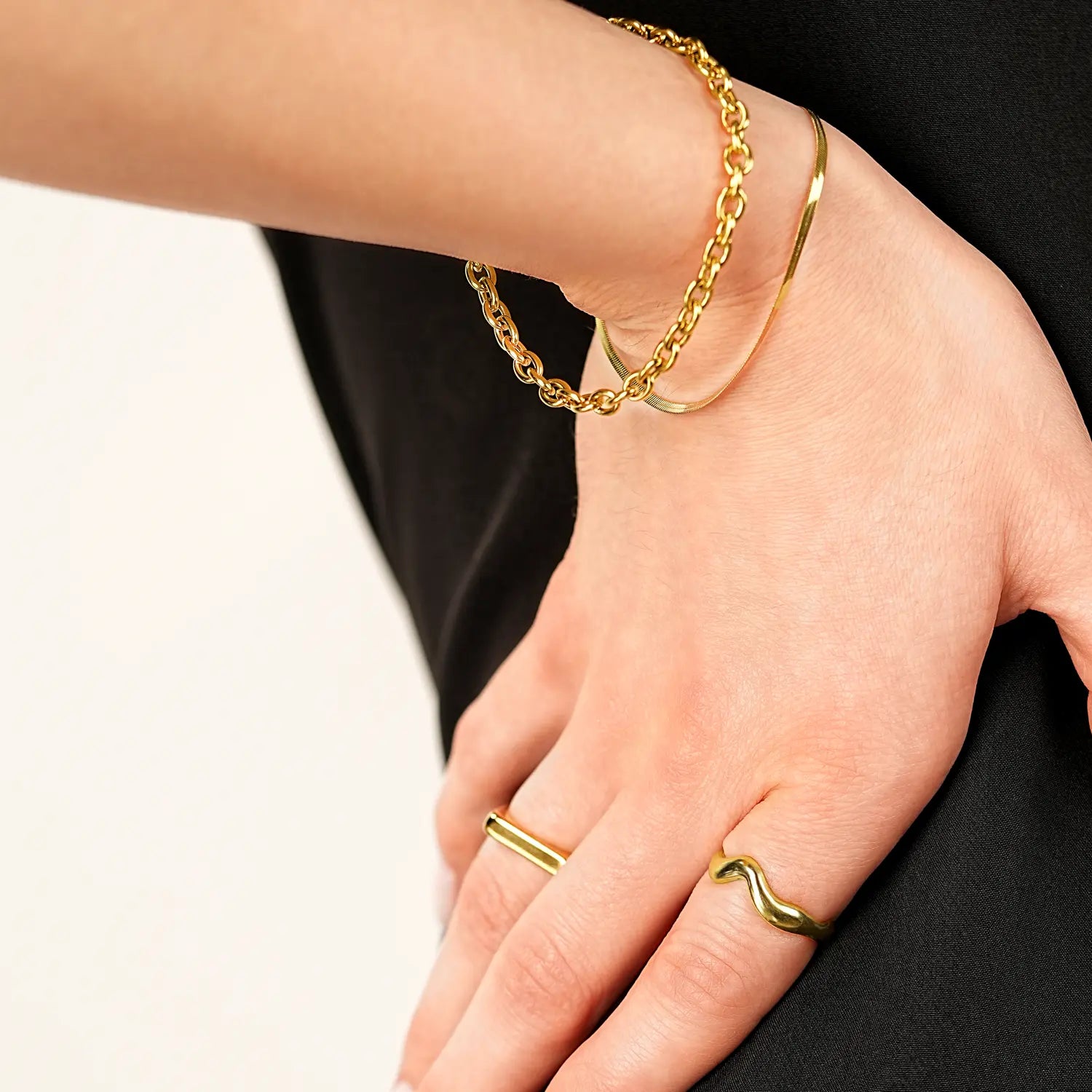 Bold Rollo chain bracelet