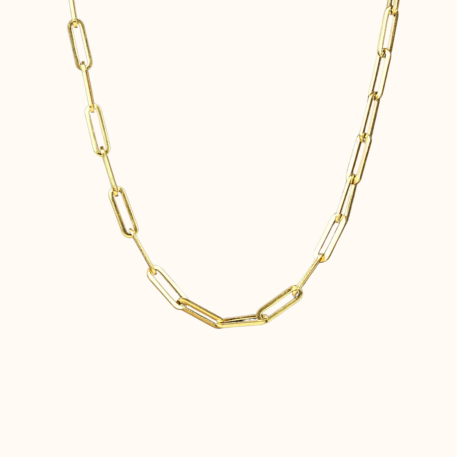 Paperclip Chain Necklace