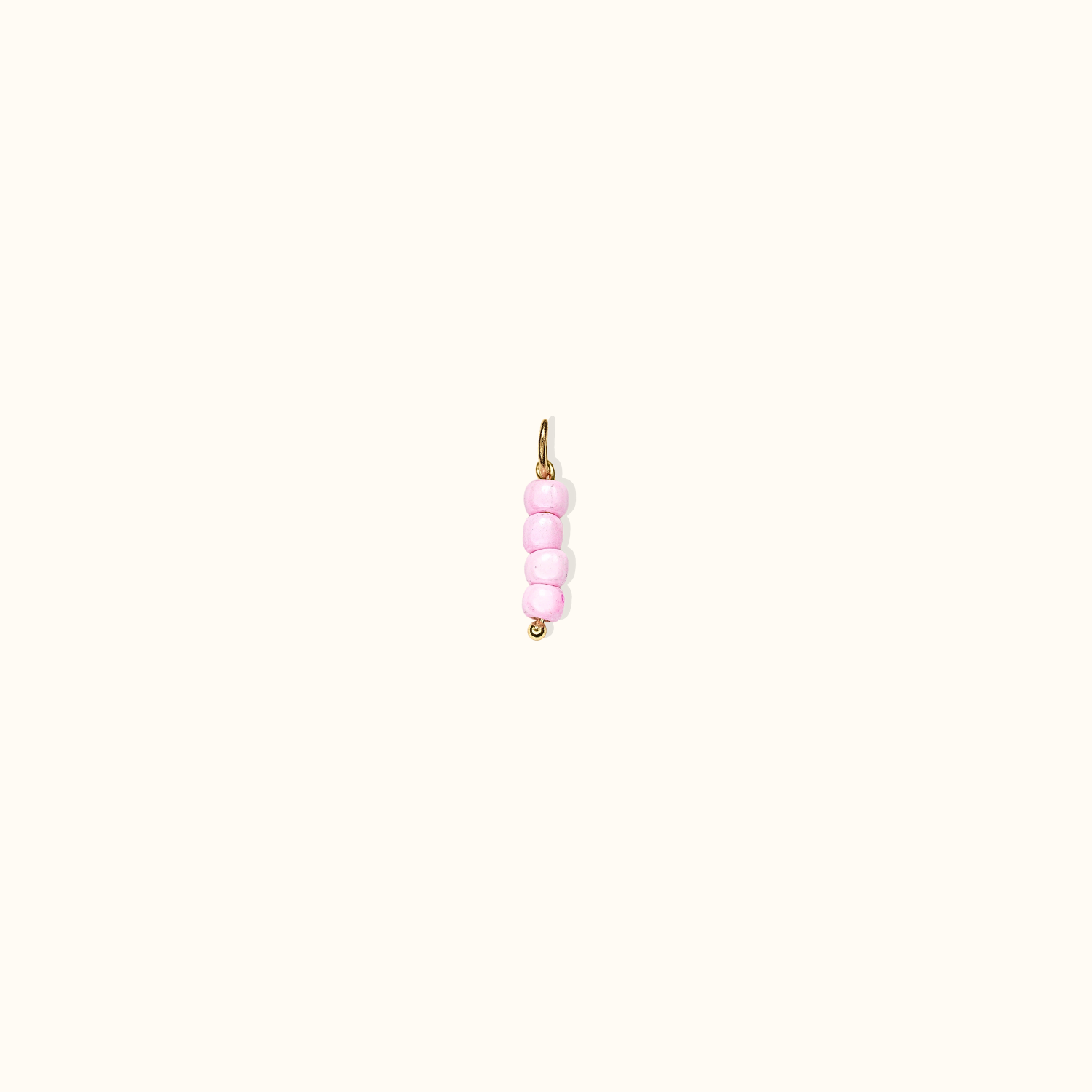 Blush Quartz Charm