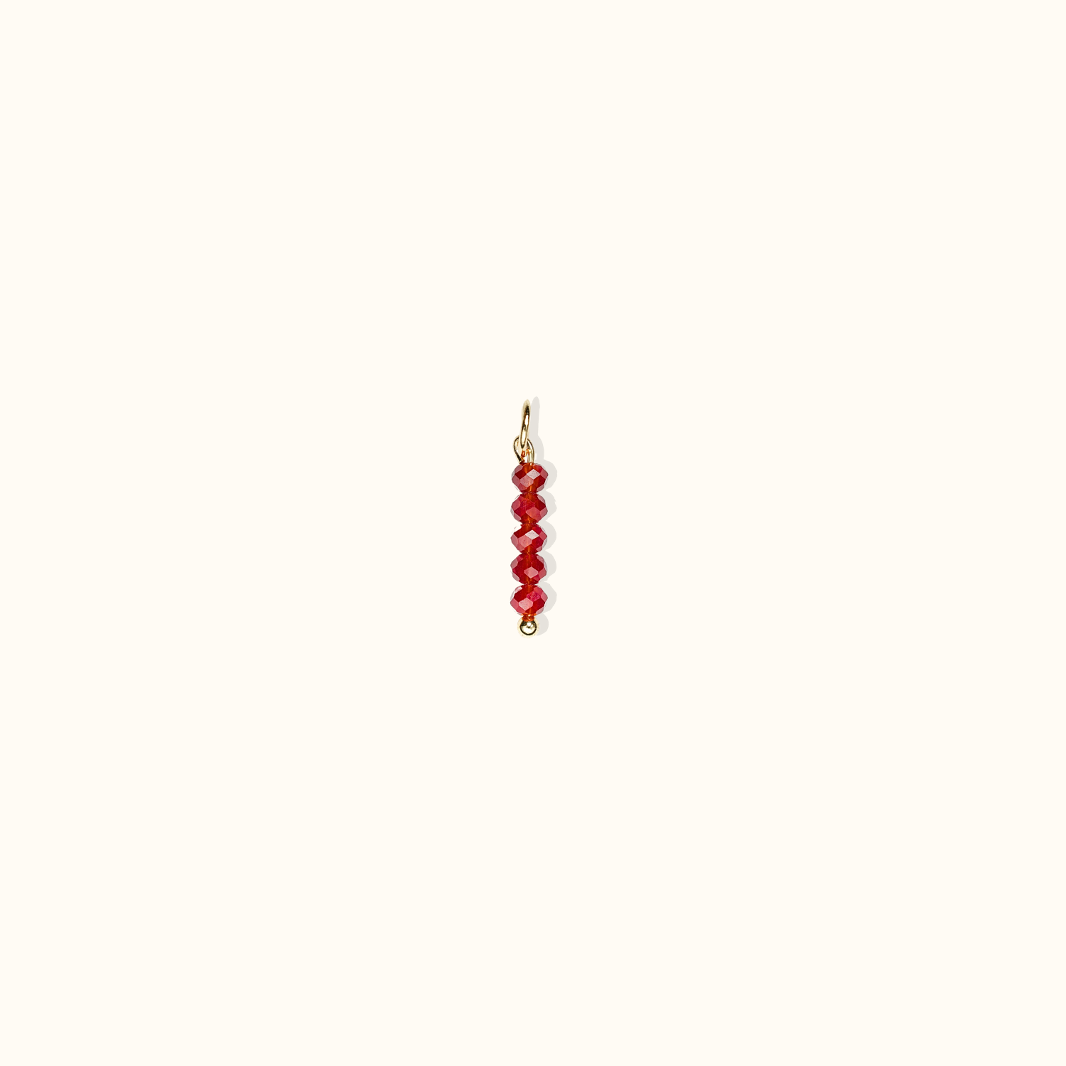 Crimson Twist Charm