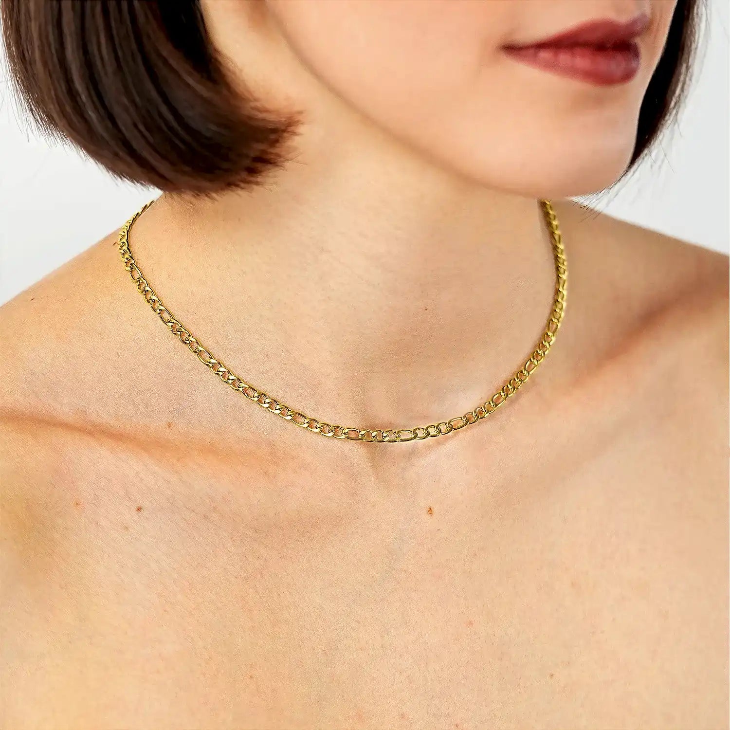 Figaro Chain Necklace