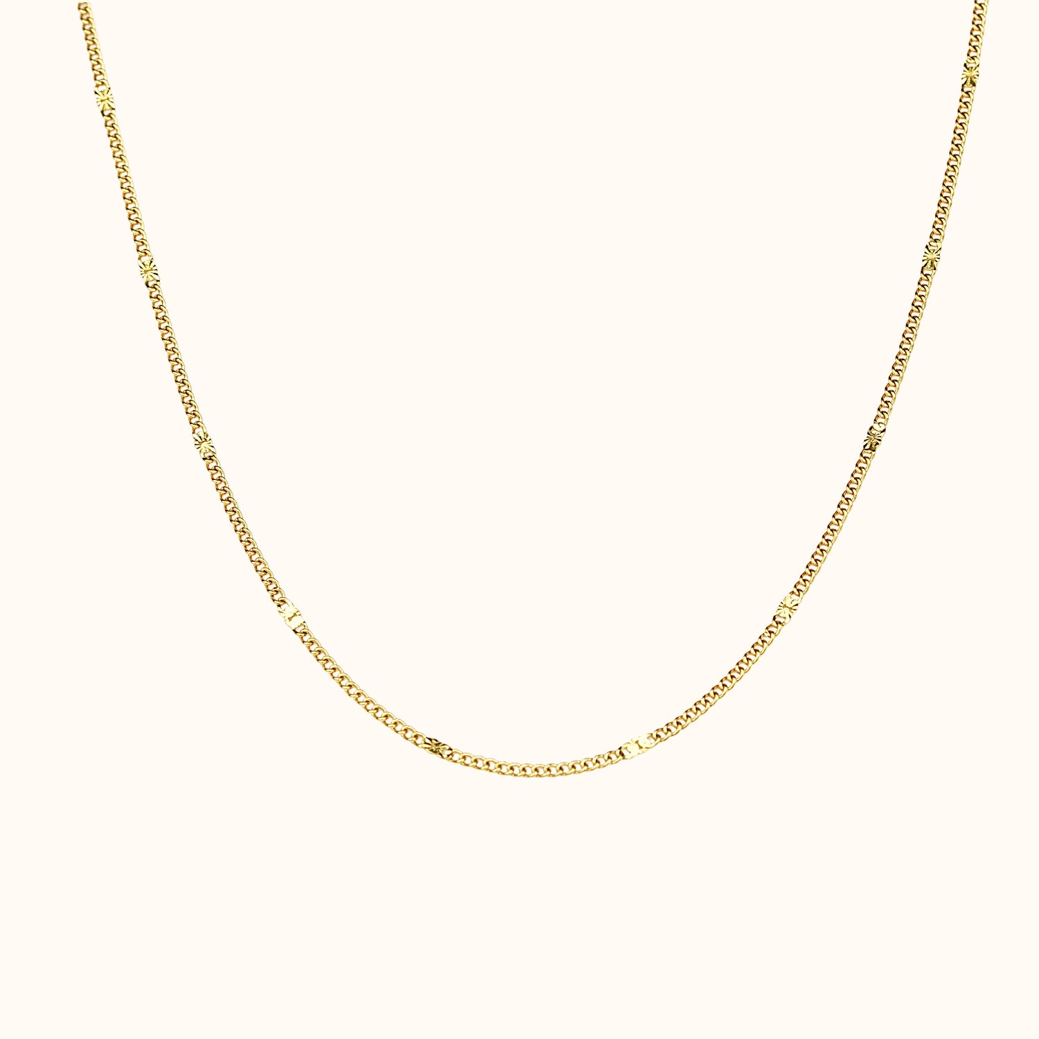 Glimmer Chain Necklace
