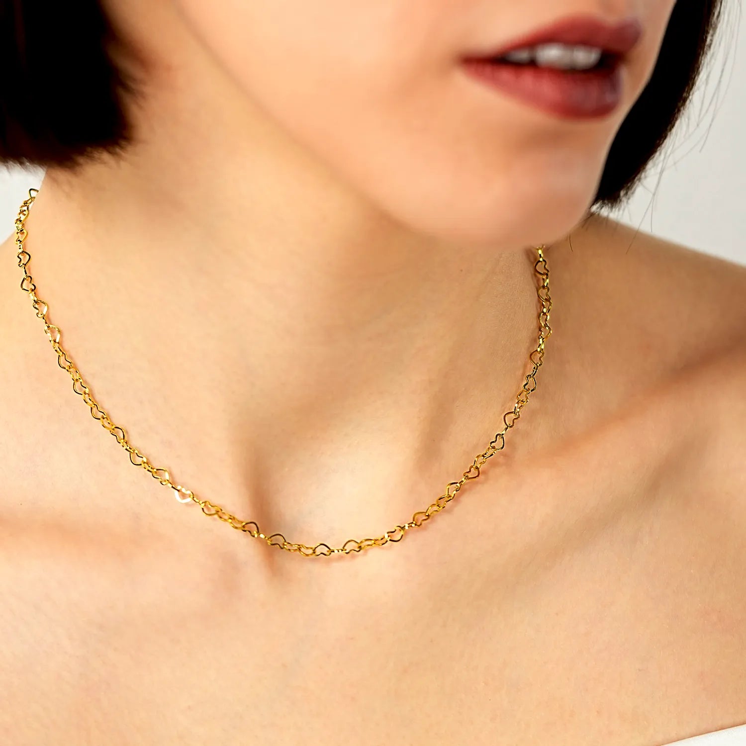 Heartline Chain Necklace