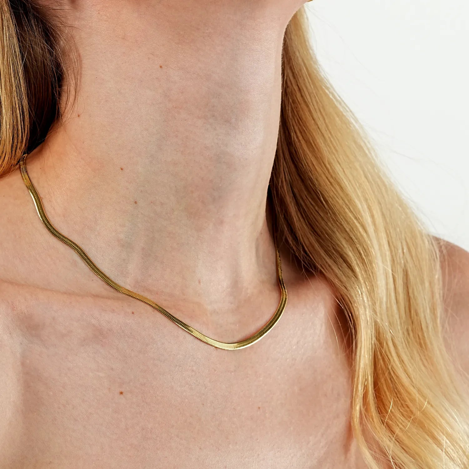 Herringbone Chain Necklace