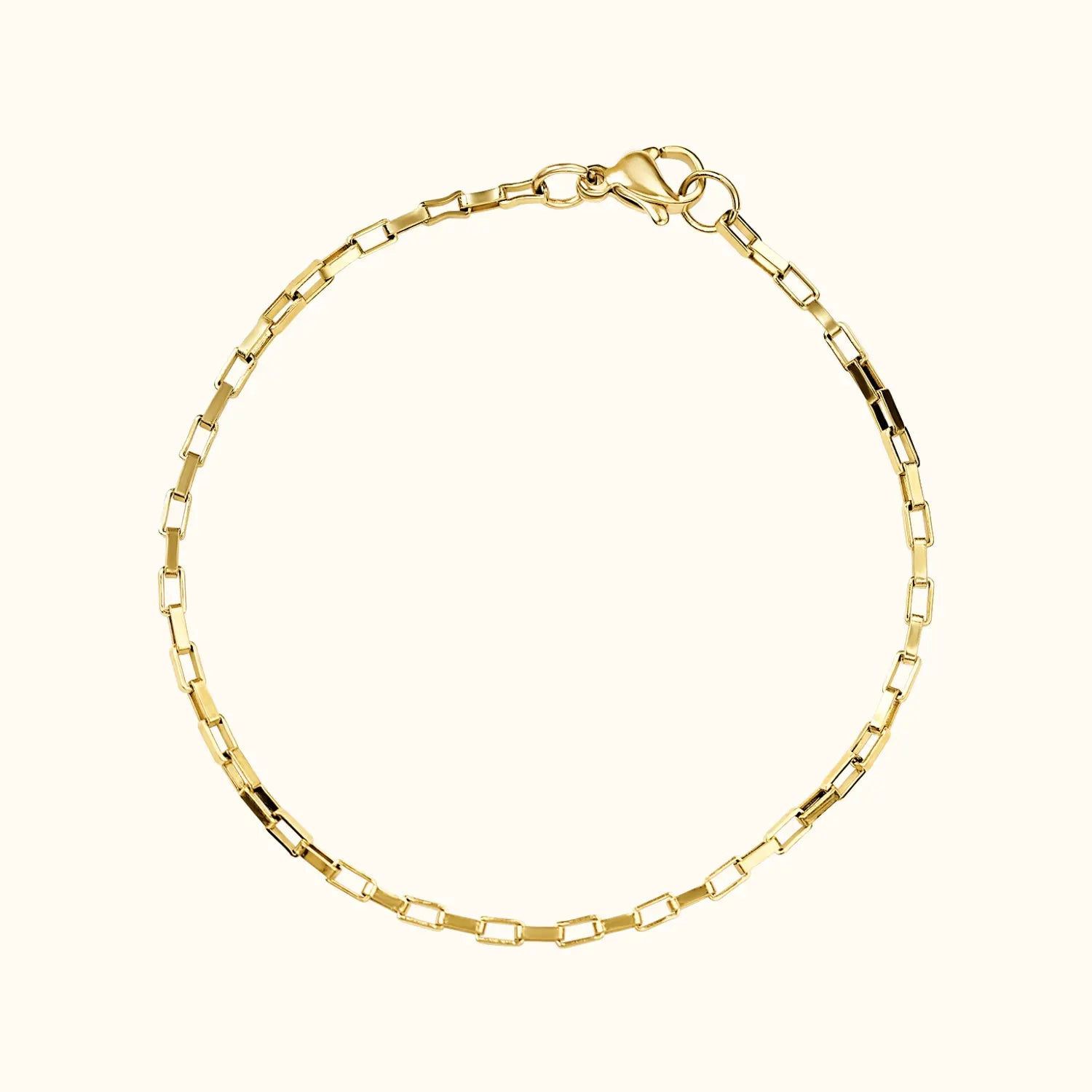 Lattice Link chain bracelet