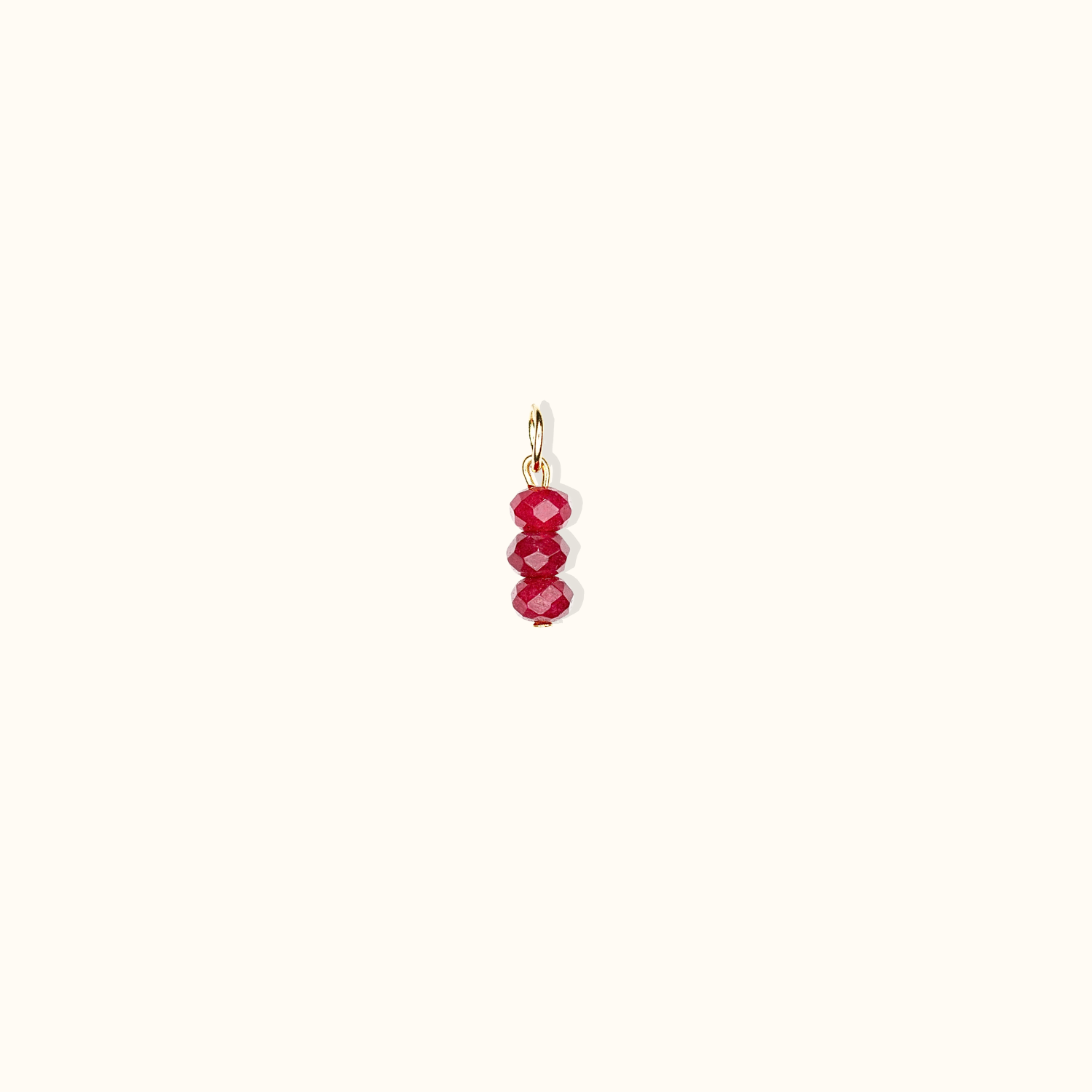 Ruby Glow Charm