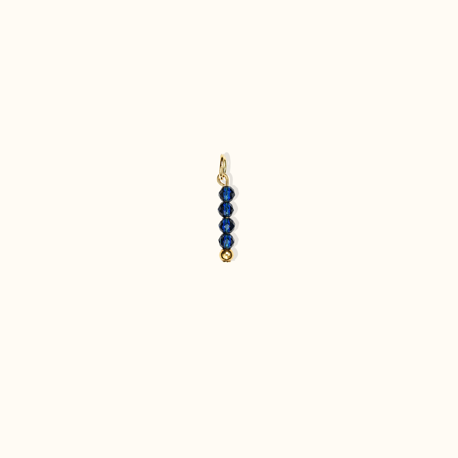 Sapphire Glow Charm