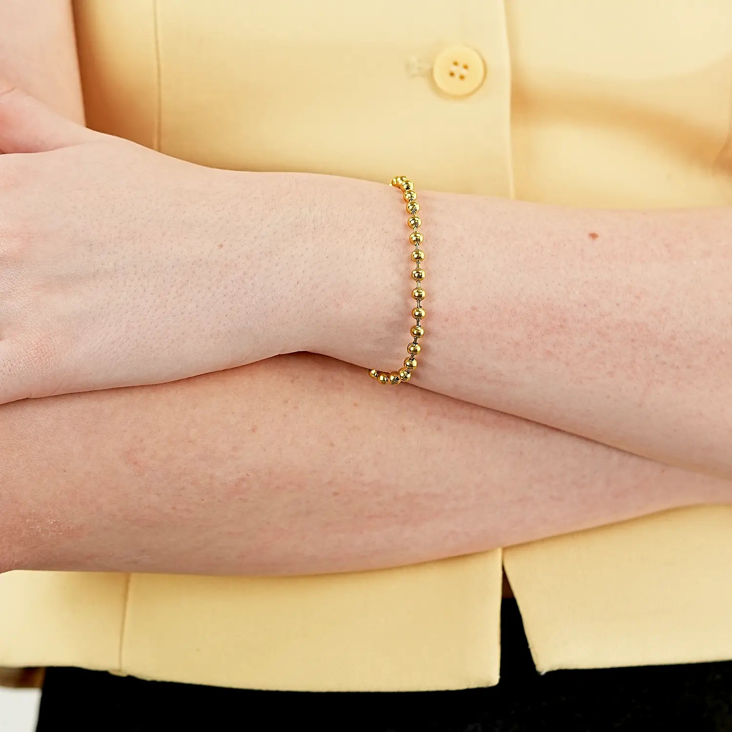 Sphere chain bracelet