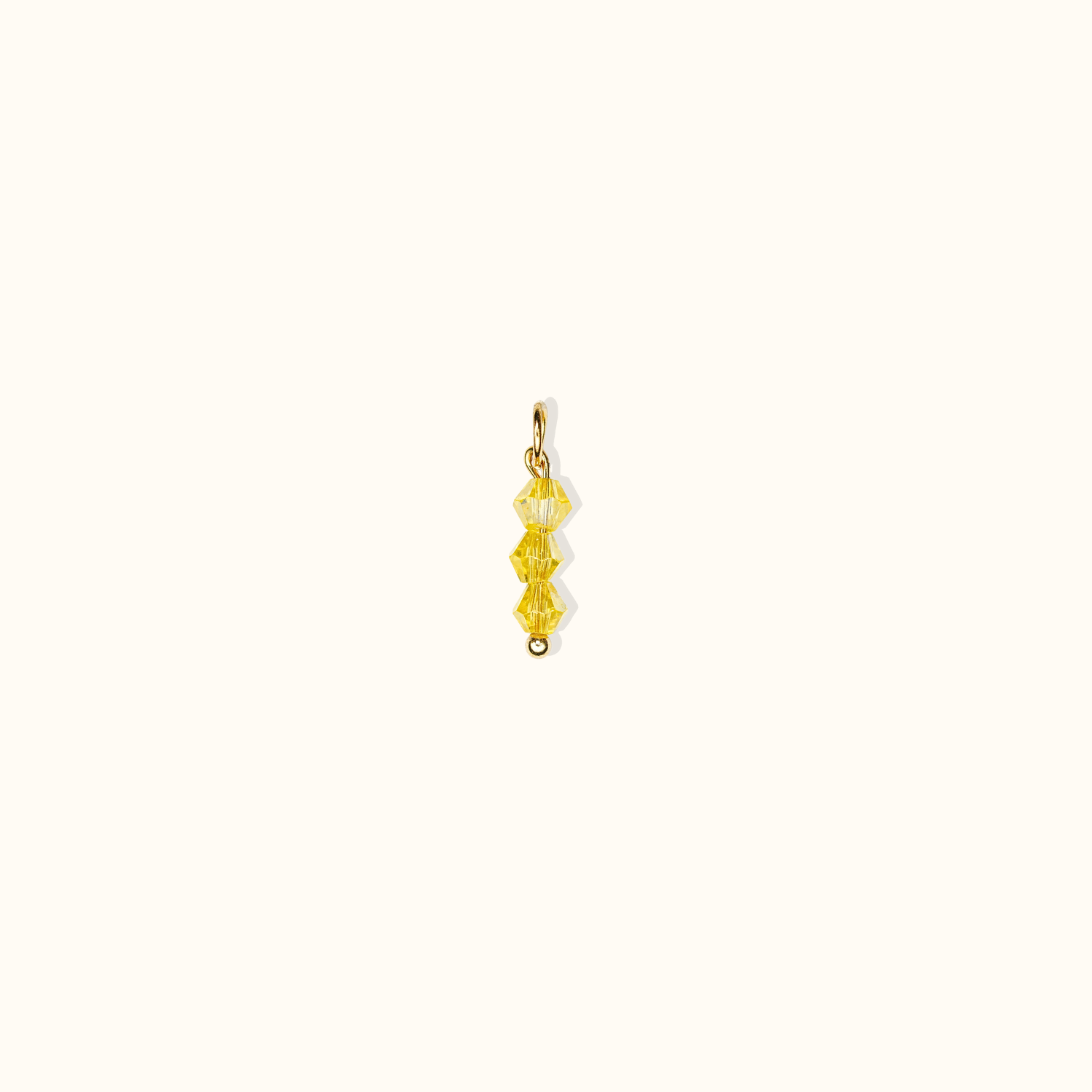 Citrine Glint Charm