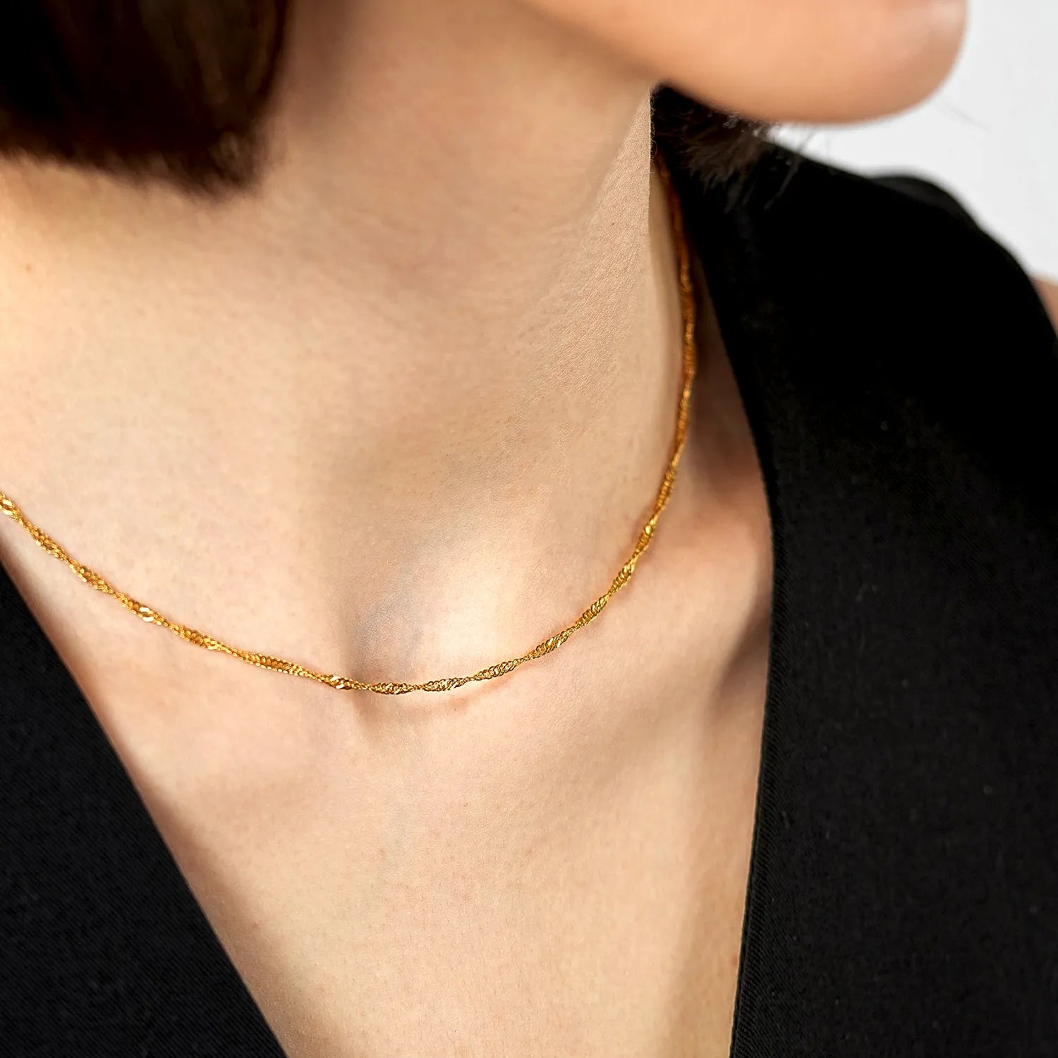 Twisted Chain Necklace