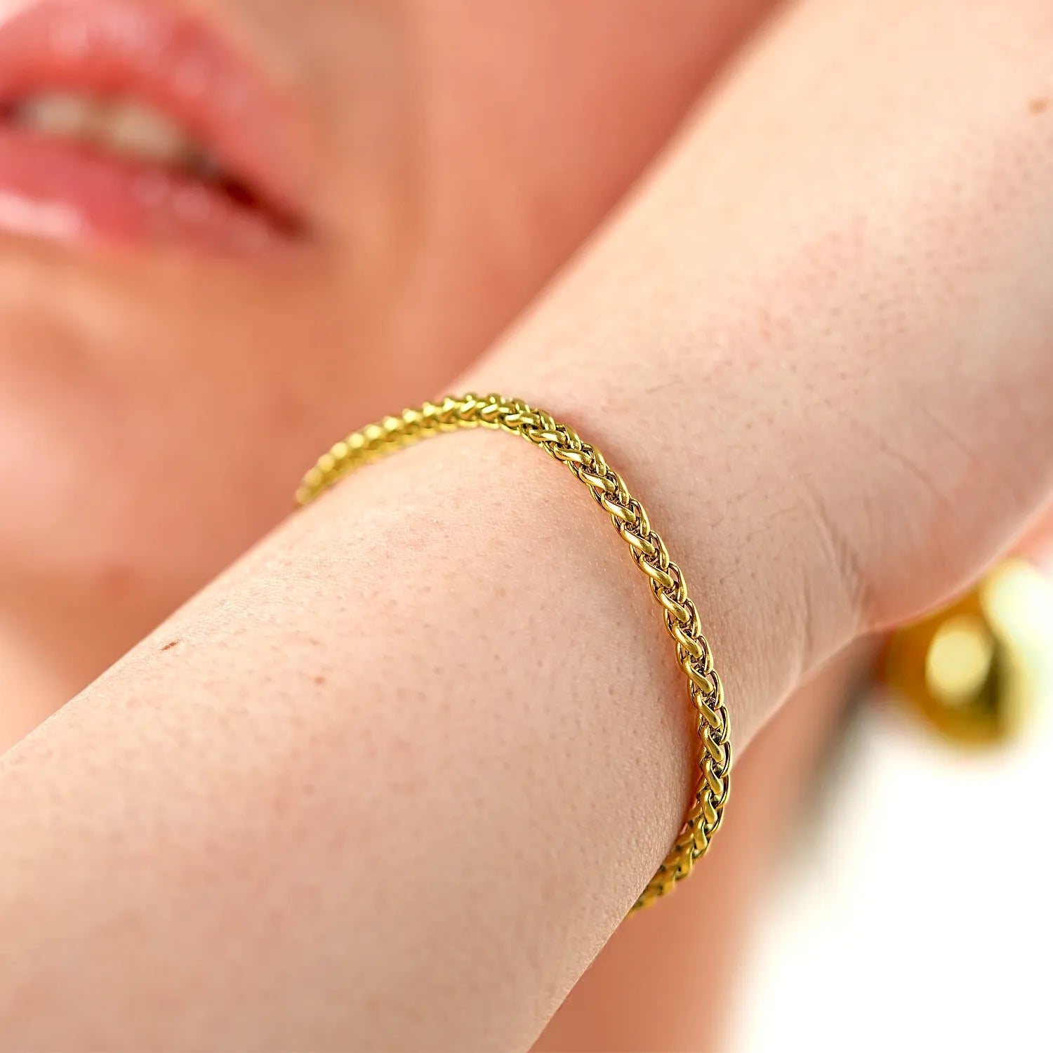 Wheat chain bracelet