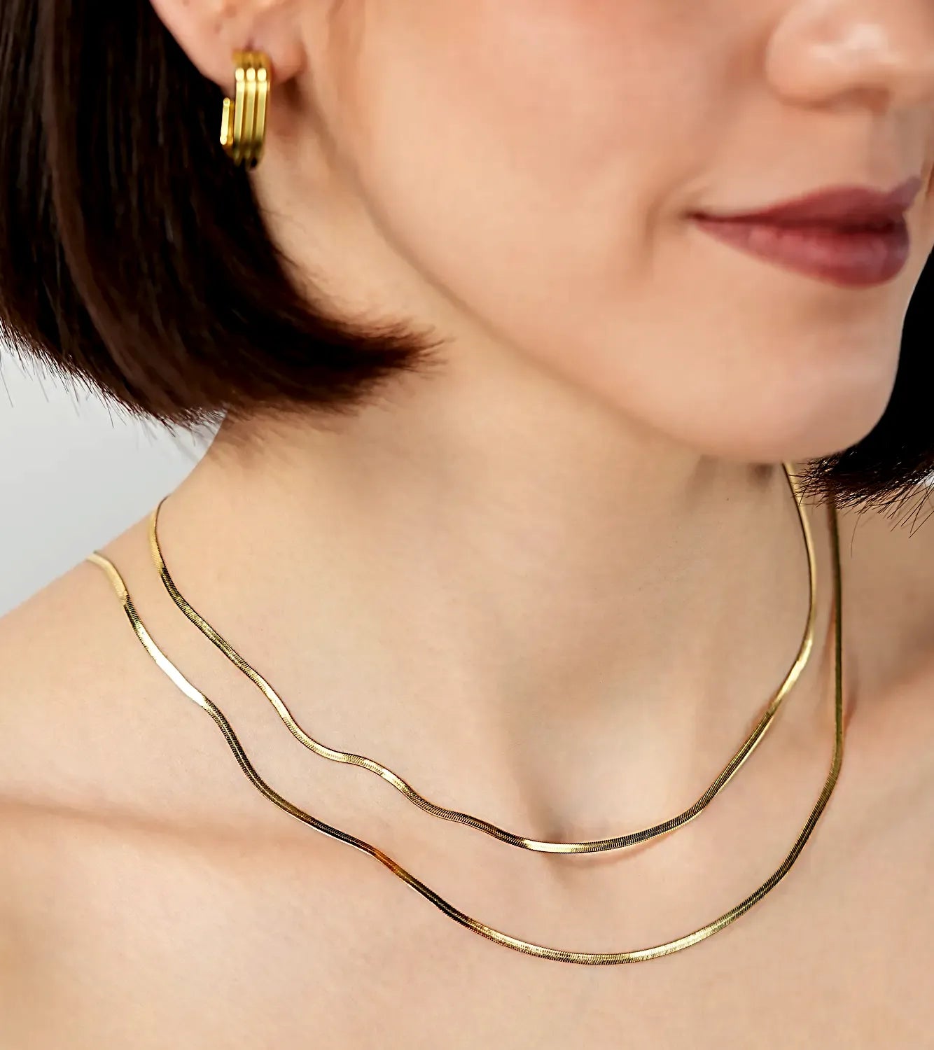 Herringbone Chain Necklace