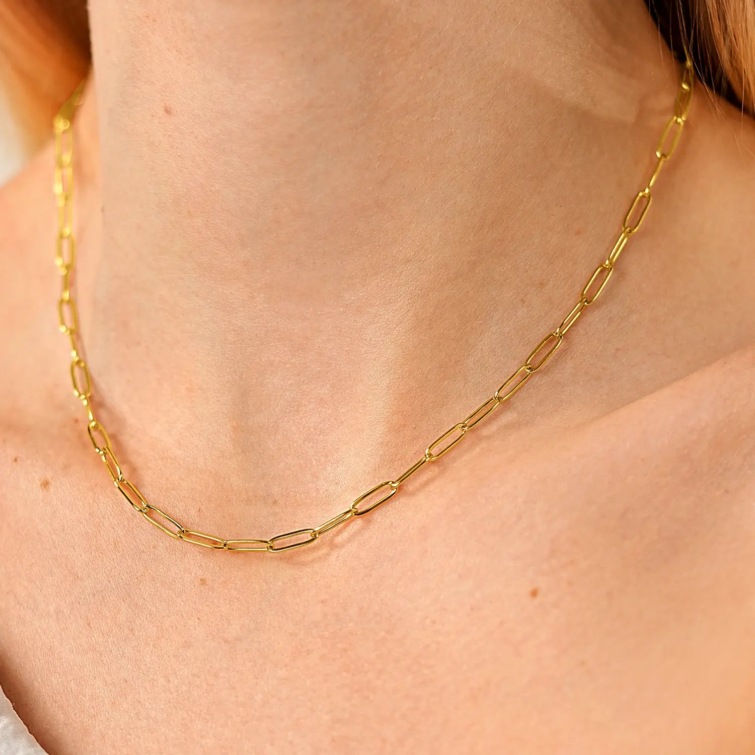 Paperclip Chain Necklace