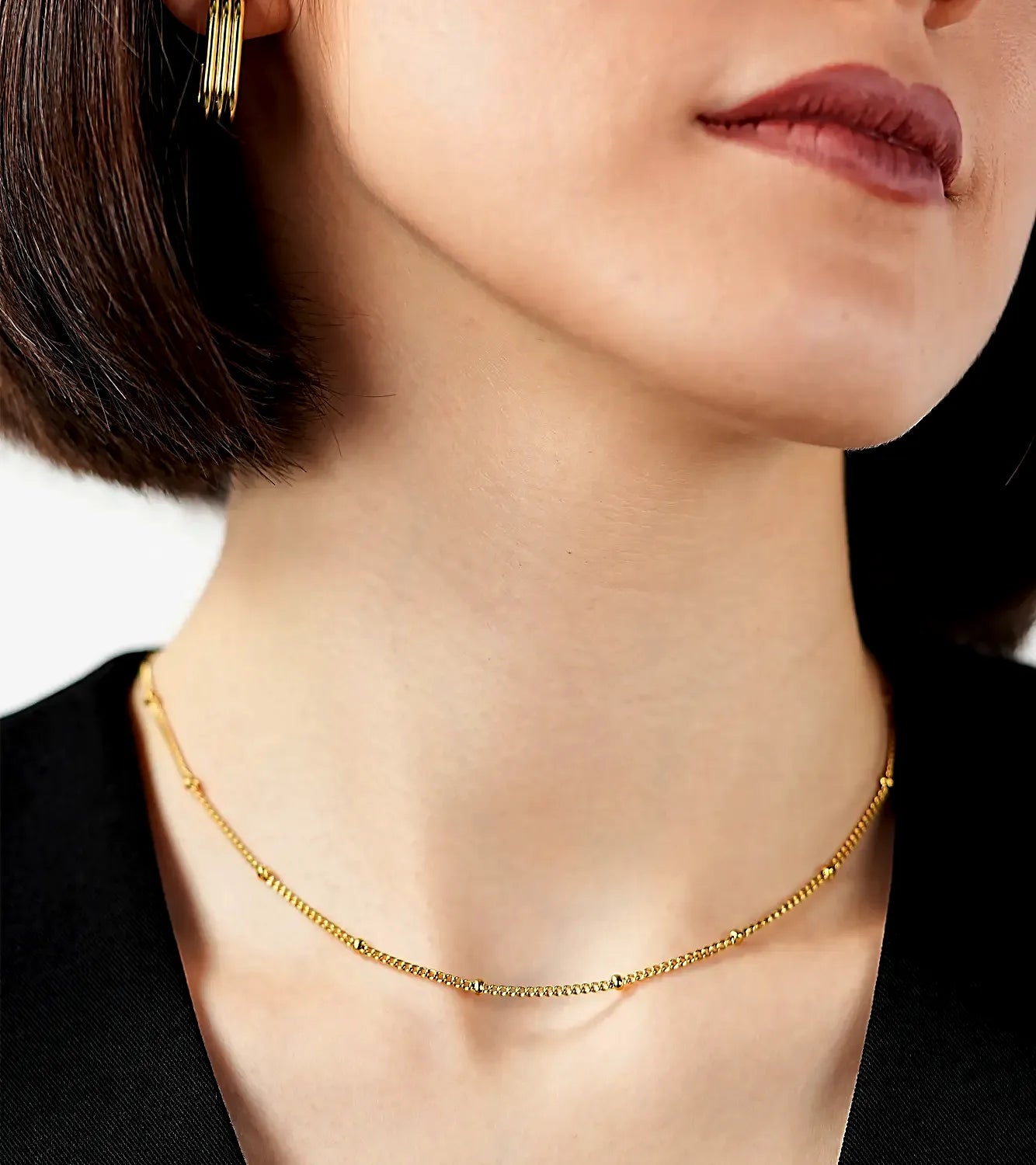 Pebble Chain Necklace